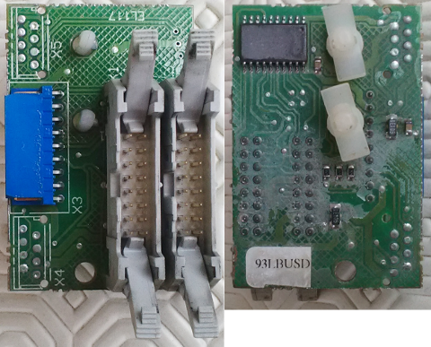 module pour afficheur GV07 AEG-MI (recto verso)