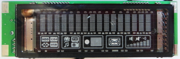 afficheur VFD M18ST05A recto
